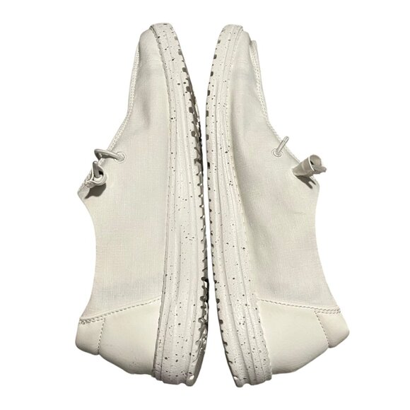 Hey Dude Wendy Shoe Coconut Milk Women's 10 White‎ Casual Comfy Loafers Summer - Picture 6 of 9